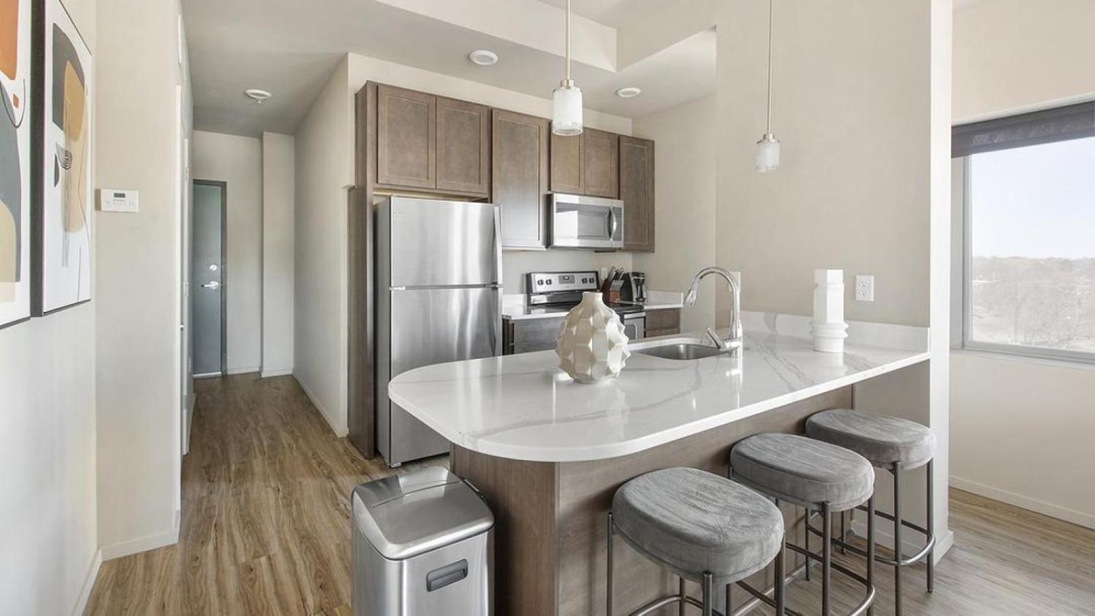 Landing Modern Apartment With Amazing Amenities Omaha Luaran gambar